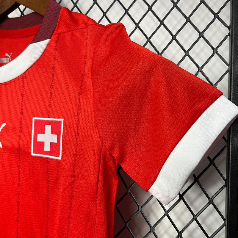 SWITZERLAND EURO I 2024 CHILDREN'S SET